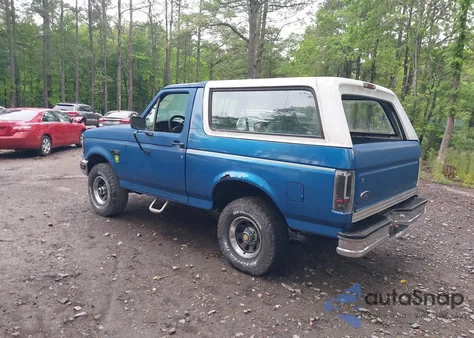 1992 Ford Bronco U100 z USA, uszkodzony, nr VIN 1FMEU15N8NLA71453